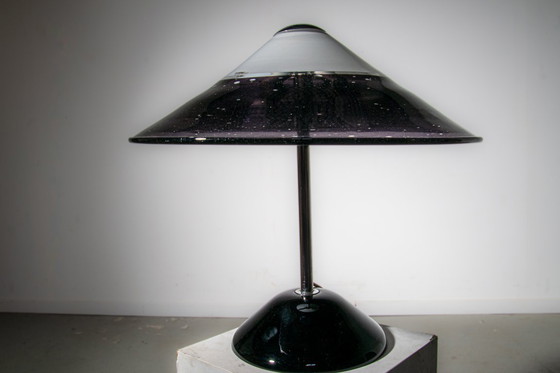 Image 1 of Lampada da tavolo in vetro di Murano Afredo Barbini Circa. 1980