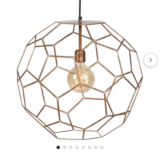 Image 1 of Grande lampe Marrakech en cuivre de 50 cm de diamètre Il s'agit de RoMi