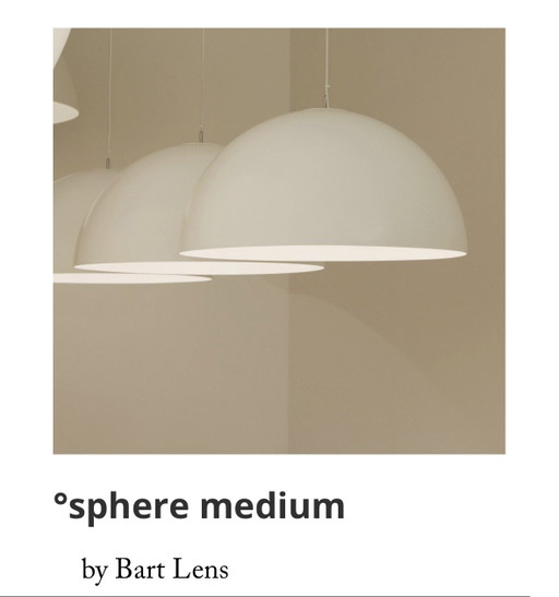 Lamp Sphere by Bart Lens – hanglampen, Metal, Plastic