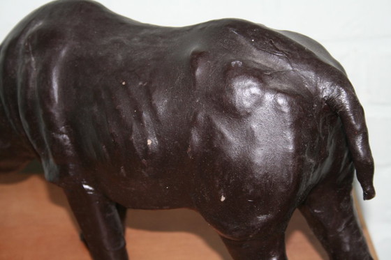 Image 1 of Rinoceronte grande in pelle vintage