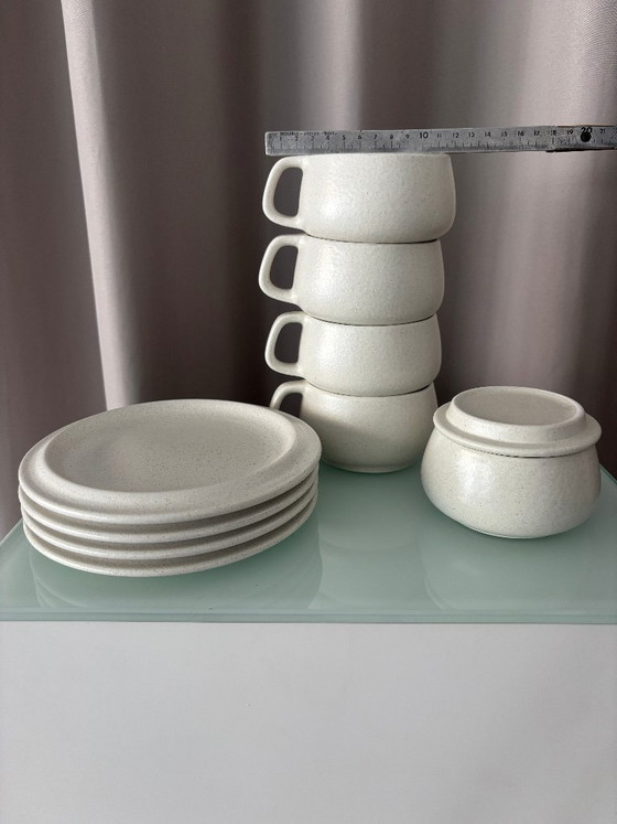 Franco Bucci Kaffeeservice - ACR Arte Ceramica Romana - 1973 – Geschirr (photo 5 of 15)