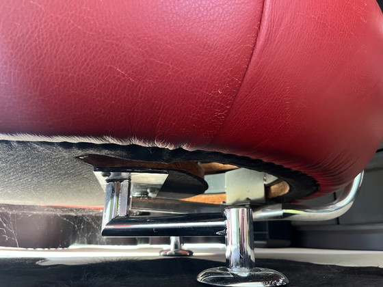 Image 1 of Leolux Kikko chaise longue red/creme white