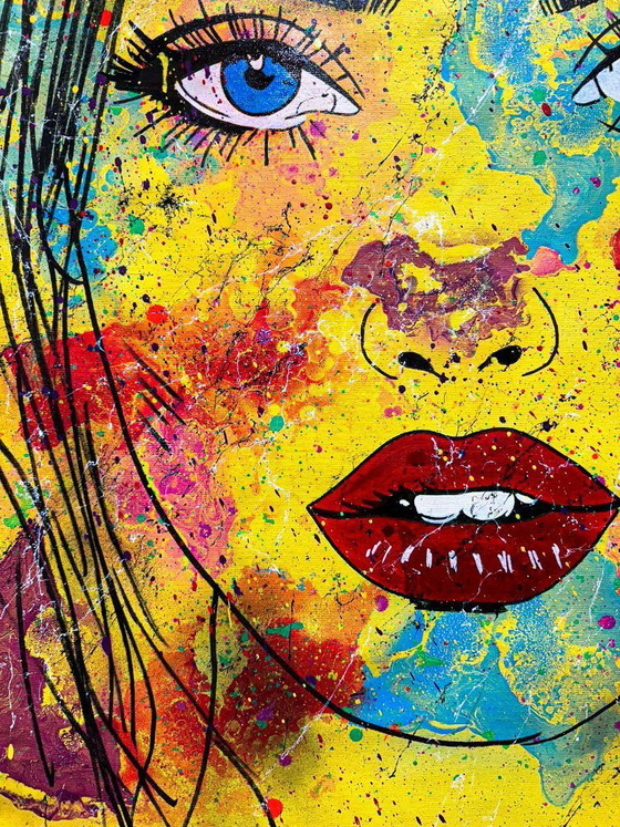 Image 1 of GONGAS - Closer - Toile d'artiste