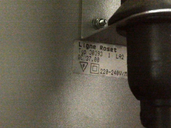 Paar Ligne Roset Lampen – Tischlampen, Metall (photo 6 of 7)