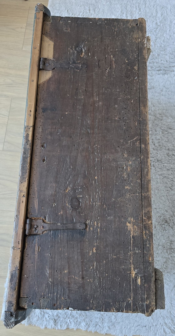 Image 1 of Antike niederländische Truhe