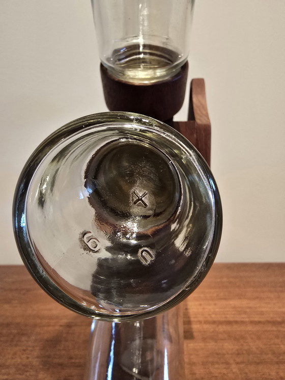 Image 1 of Vintage 1964 Digsmed teak spice carousel