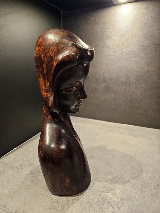 Image 1 of Busto in legno – ca. 1950-1970