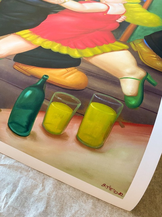 Image 1 of Tangotanzpaar - Fernando Botero 1982 - Poster 50 × 70 cm