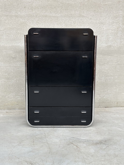 Meuble de bar brutaliste unique / Highboard 1970