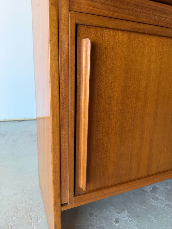 Drop-front secretary Desk, design attributed to René Jean Caillette – Wood (photo 2 of 14)