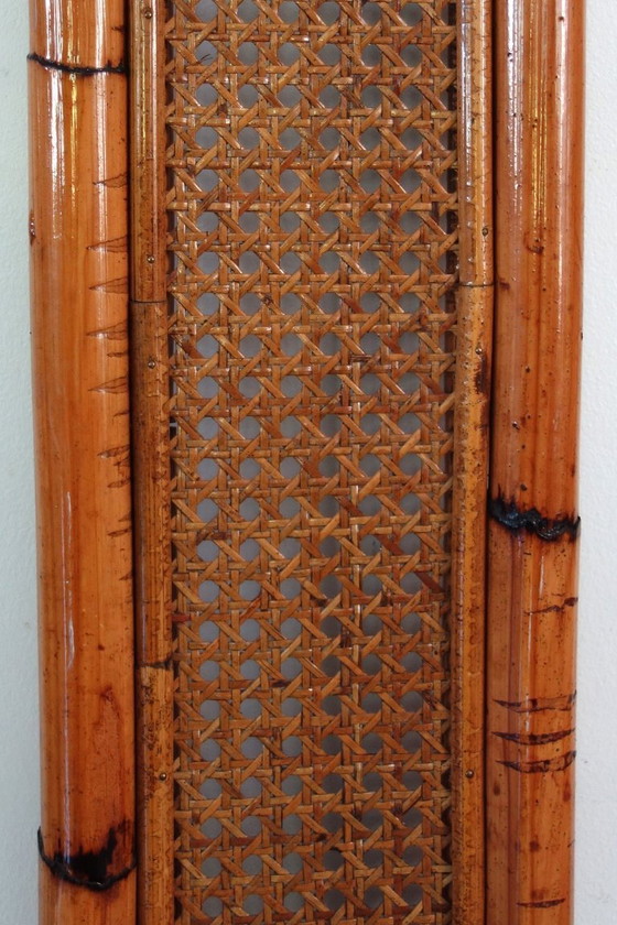 Bamboo and Cane Headboard, 1970s – Bedroom accessories, Rattan, Wicker (photo 11 of 12)