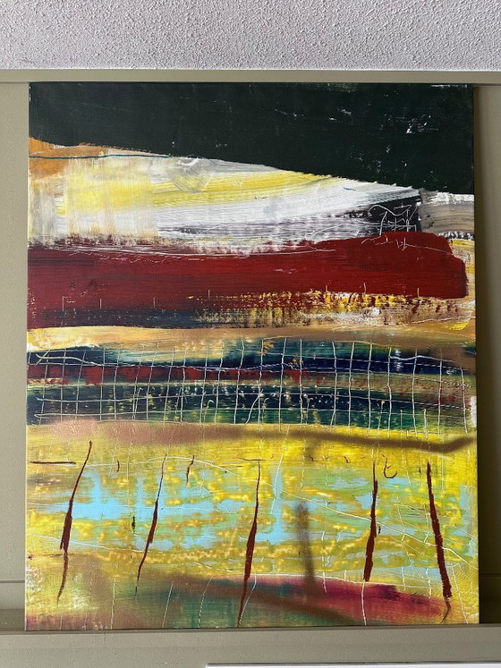 Image 1 of Masaki Kazushi abstract painting