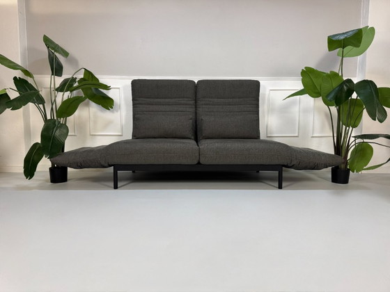Image 1 of Rolf Benz Plura 380 Multifunctional Fabric Grey Sofa