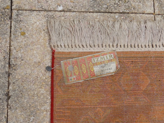 Image 1 of Izmir oosters tapijt 120x60 cm met vintage handgemaakte Anatolische motieven