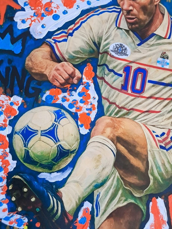 Image 1 of Enzo SAN MARCO - Marseille Baby 2 - Eerbetoon aan Alberto RICARDO - Kunstenaarsdoek