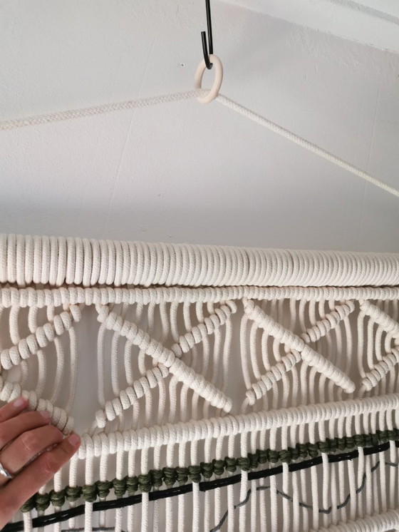 Image 1 of Einzigartiger handgefertigter Wandteppich