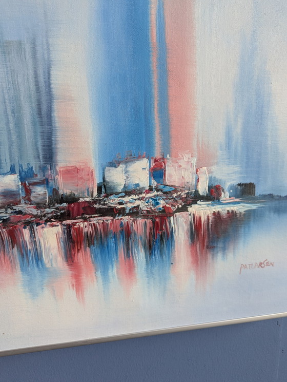 Image 1 of Abstract painting Pat Larsen Canada