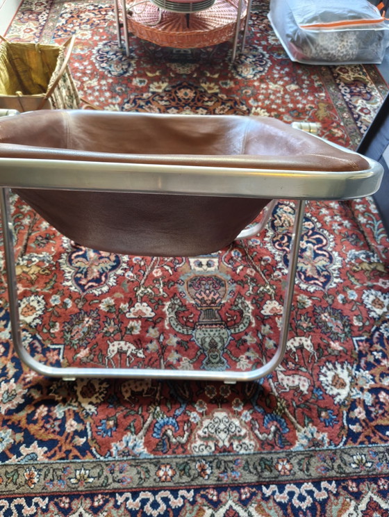 Plona by Giancarlo Piretti – Castelli, Folding chairs, Aluminium, Leather (photo 2 of 15)