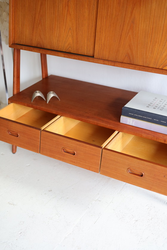 Image 1 of Wall unit Arne Vodder 1950s/60s Teak