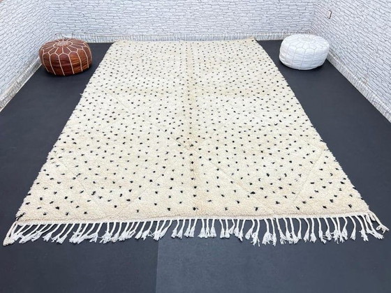 Image 1 of Autentico tappeto marocchino in pura lana, tessuto a mano, 150/250 cm