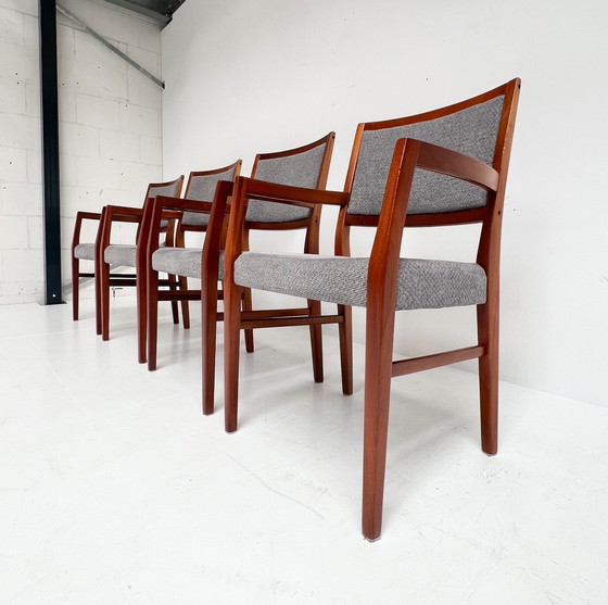Image 1 of Ensemble de 4 chaises design suédoises par Svegards Markaryd, 1960s