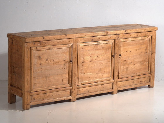 Antique sideboard in pine wood – China, circa 1900 – Iron (photo 44 of 71)