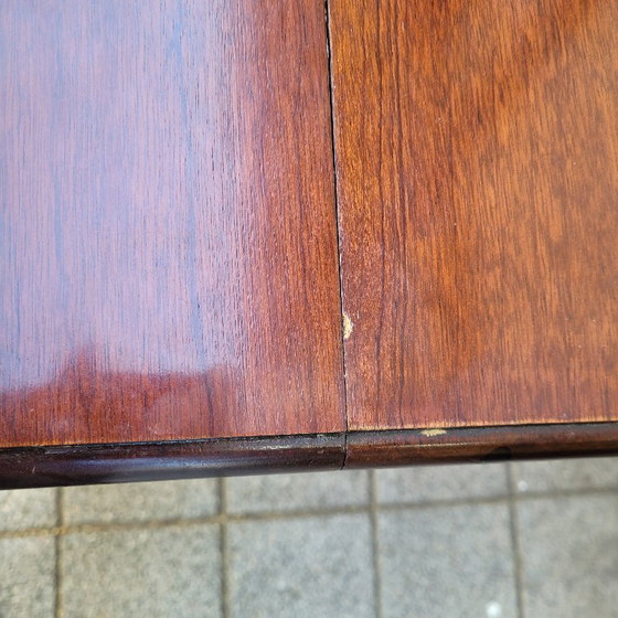 Image 1 of Extending crank dining table, J.& J. W. Meeks, New York, mahogany wood, 19th c. - United States