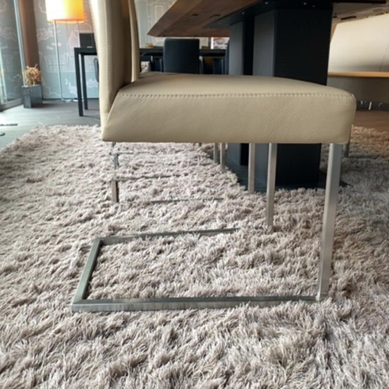 Image 1 of Musterring Nova dining chair (set of 4) with bench