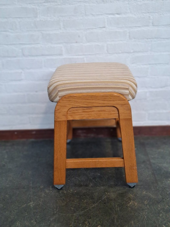 Image 1 of vintage piano stool adjustable
