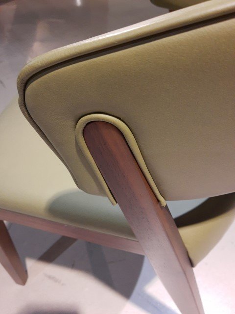 Juego de sillas Hulsta S500 color oliva (S/6) – Hülsta, Sillas de comedor (photo 5 of 10)