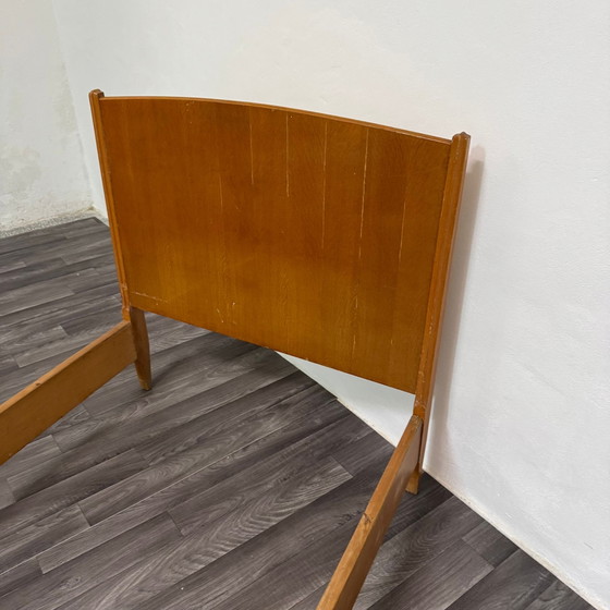 Image 1 of Gio Ponti Attr. Letto Singolo e Comodino Mid-Century Anni 40 Design Modernariato