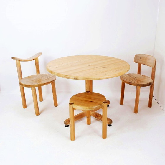 Image 1 of Set da pranzo Rainer Daumiller per Hirtshals Savværk A/S - Danimarca, anni '70