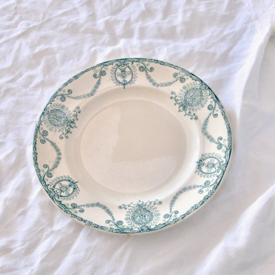 Image 1 of Placas de piedra de hierro de Longwy "Pierrefonds" del siglo XIX.