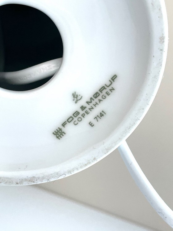 Image 1 of Fog & Morup Royal Copenhagen BASE LAMPADA Mid Century porcellana MCM