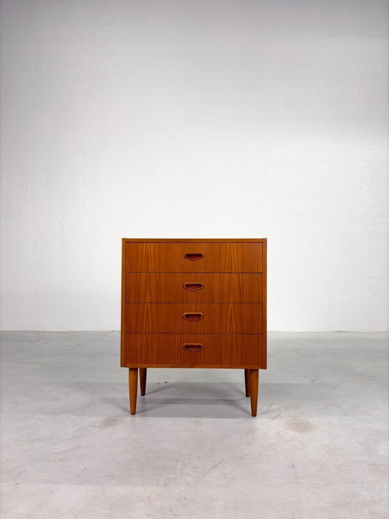 Image 1 of Lage Mid-century Ladekast van Musteringg