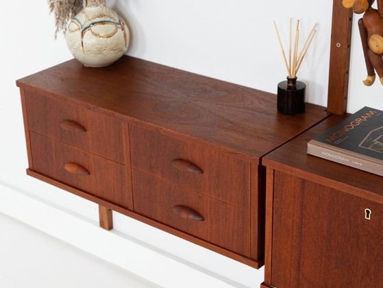 Teak modular shelving unit, Danish design, 1960s, made in Denmark – Bookcases, Wood (photo 8 of 22)