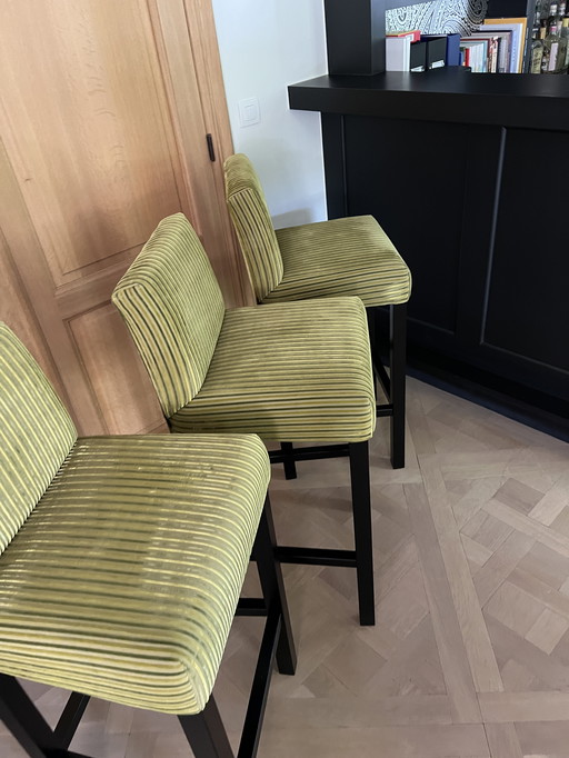 3x bar stool from the brand Luz interior
