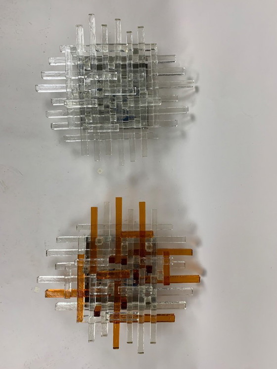 Image 1 of Poliarte par de apliques / decoración de pared