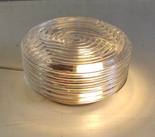 Bauhaus Style Glass Ceiling or Wall Light - Mid-20th Century