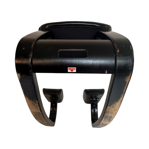 Peter Opsvik - Stokke - Variable Balance (Design Form 1991) Ergonomically Shaped Rocking Chair/Knee Chair - Black Leather and