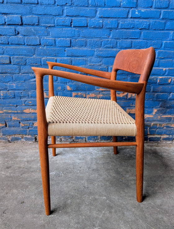 Image 1 of Midcentury Danish armchair - model 56 - J.L. Møllers møbelfabrik