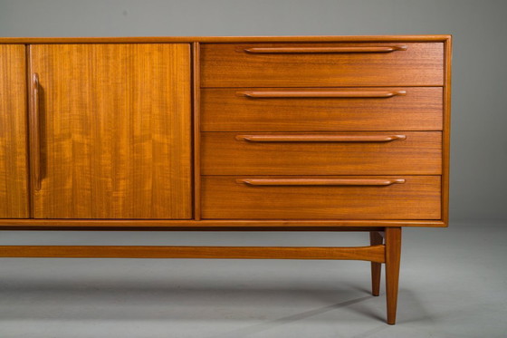 Image 1 of Buffet Type 214 en teck du Mid Century par Heinrich Riestenpatt pour RT Möbel, années 1960