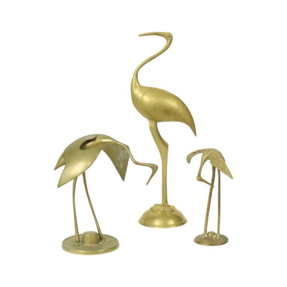 Image 1 of Gru in ottone Hollywood Regency