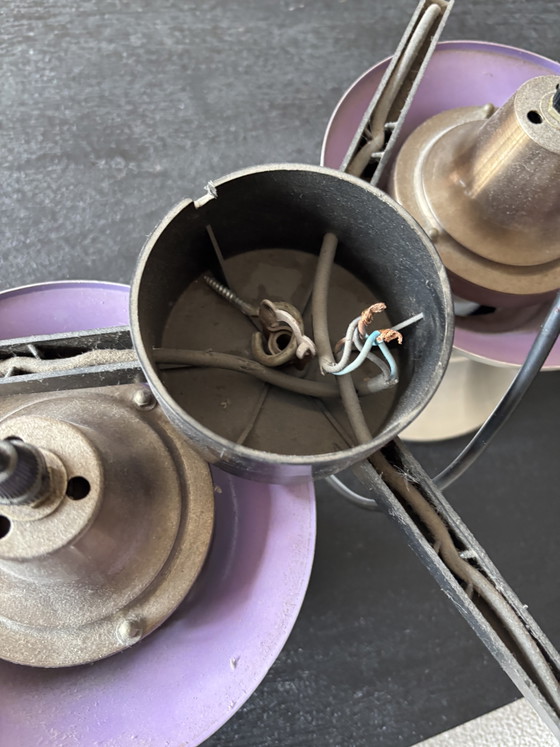 Lampada a sospensione design Vintage Space Age Lakro Diabolo – Lakro Amstelveen vintage 60s, Plafoniere (photo 14 of 15)