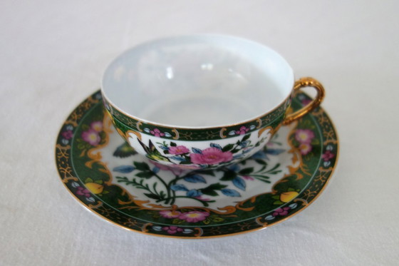 Image 1 of 4 tazze e piattini Yamasen fine china Giappone