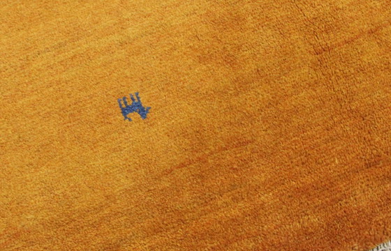 Image 1 of Original Persian Gabbeh Ghashghai Oriental Rug 240 cm x 200 cm Antique Natural