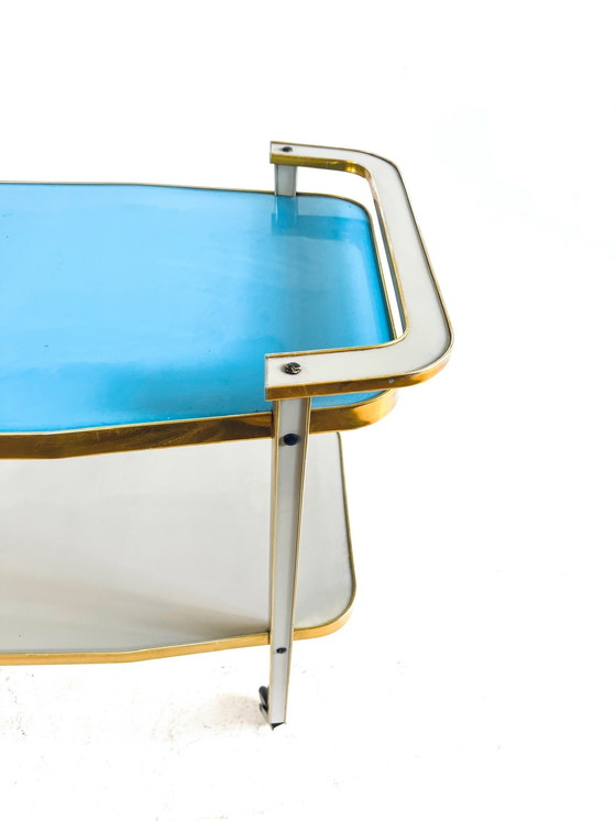 Image 1 of Chariot vintage en Formica '60