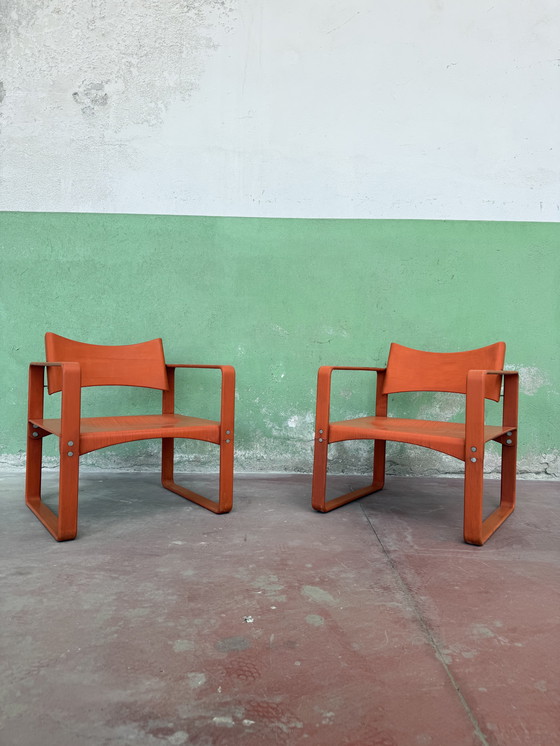 Image 1 of 2 Armchairs Verner Panton per Thonet