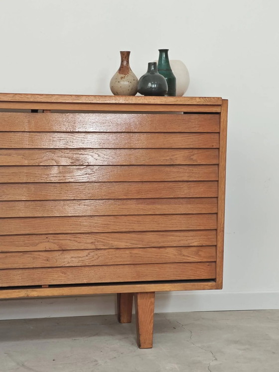 Storage chest for blankets or toys bar by Dyha Czech Republic 60, Storage cabinet, Wood, Mid Century Modern (photo 33 of 40)