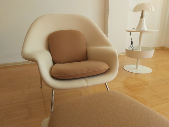 Image 1 of Silla de útero y otomana Knoll Eero Saarinen